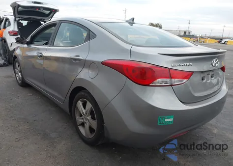 2013 Hyundai Elantra Gls/Limited из США, поврежденный, VIN KMHDH4AE4DU516111